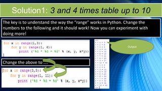 Mastering Python lesson3b_for_loops | PPT