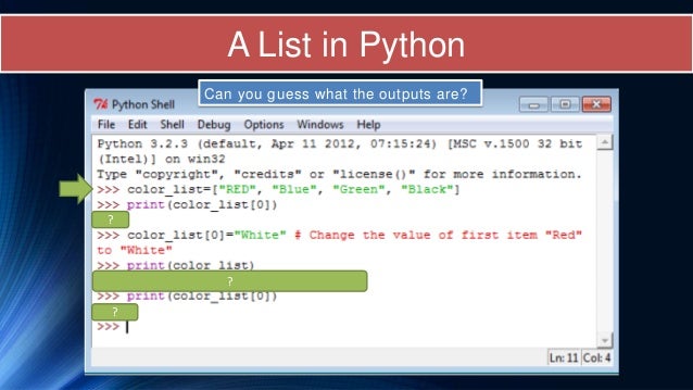 Mastering Python lesson 5a_lists_list_operations