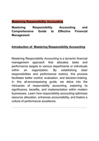 Mastering Responsibility Accounting.pdf