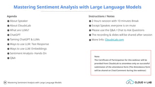 Mastering Sentiment Analysis with Large Language Models.pptx