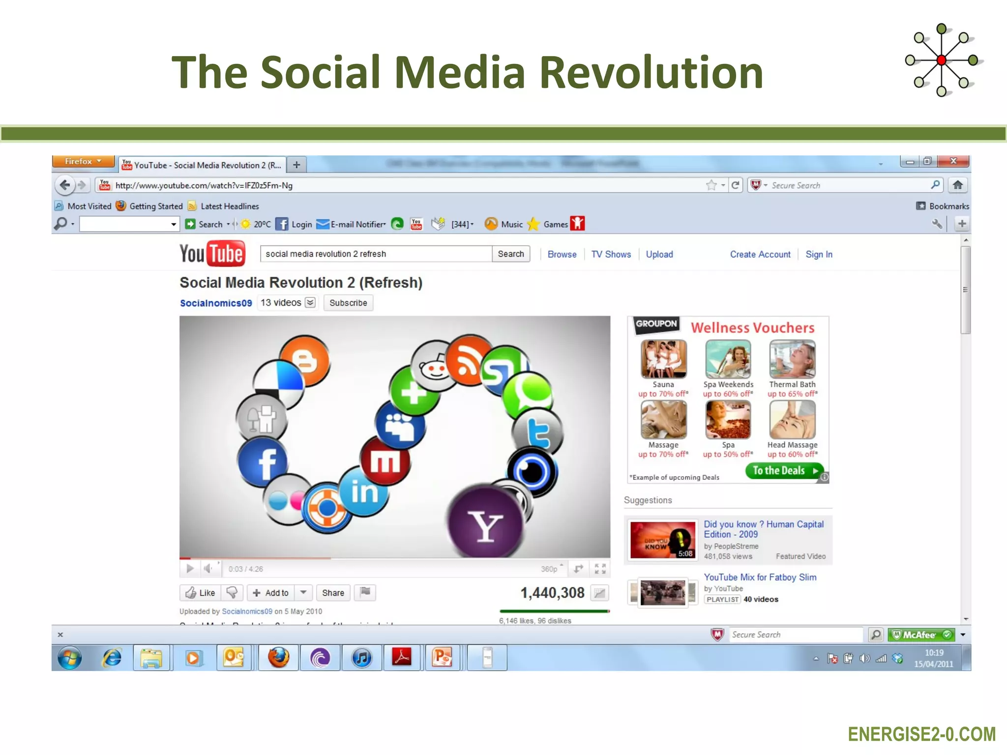 The Social Media Revolution 
