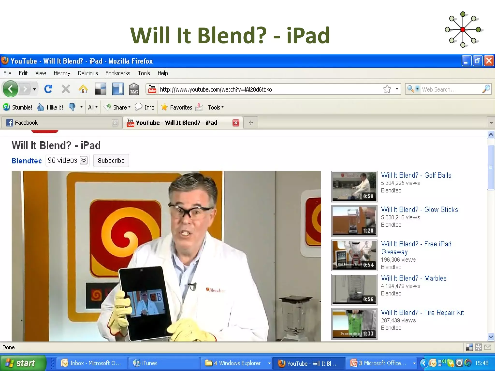 Will It Blend? - iPad 