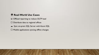 Mastering SQL Server Replication: Types, Setup & Troubleshooting | PPTX