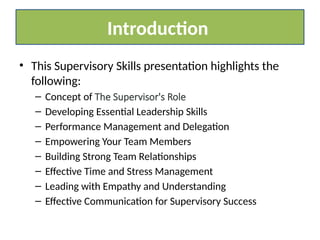 Mastering Supervisory Skills for Training .pptx