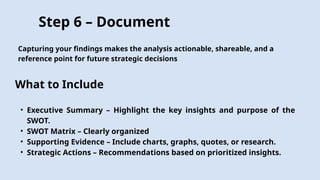 Mastering SWOT Analysis A Strategic Guide.pptx