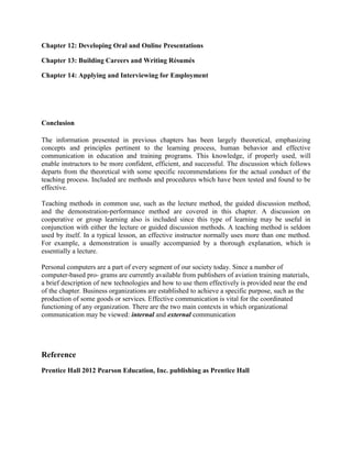 Mastering team skills and interpersonal communication | DOCX