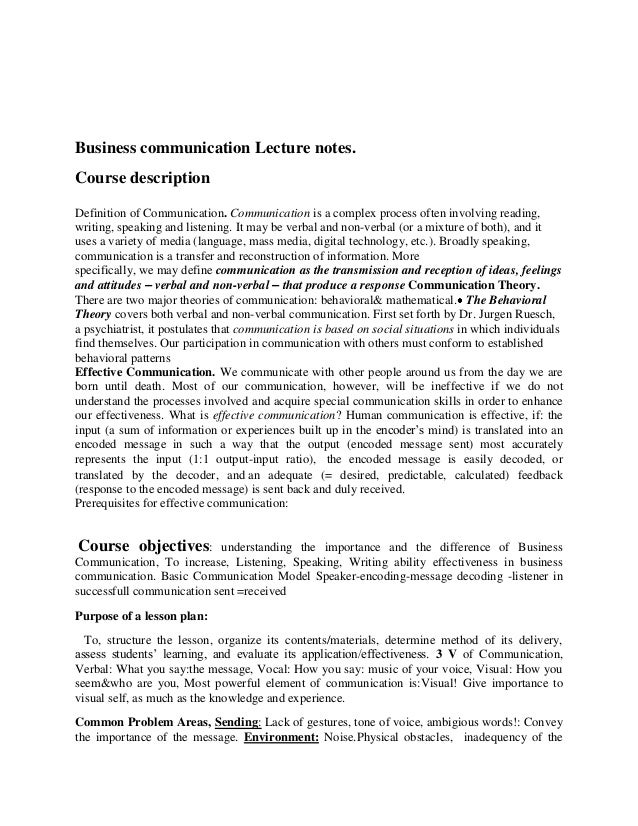 interpersonal skills including communication skills notes