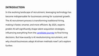 Mastering the AI Recruitment Process How AI is Shaping the Future of ...