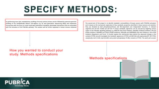 Mastering the Art of Writing a Cancer Biology Scientific Research ...