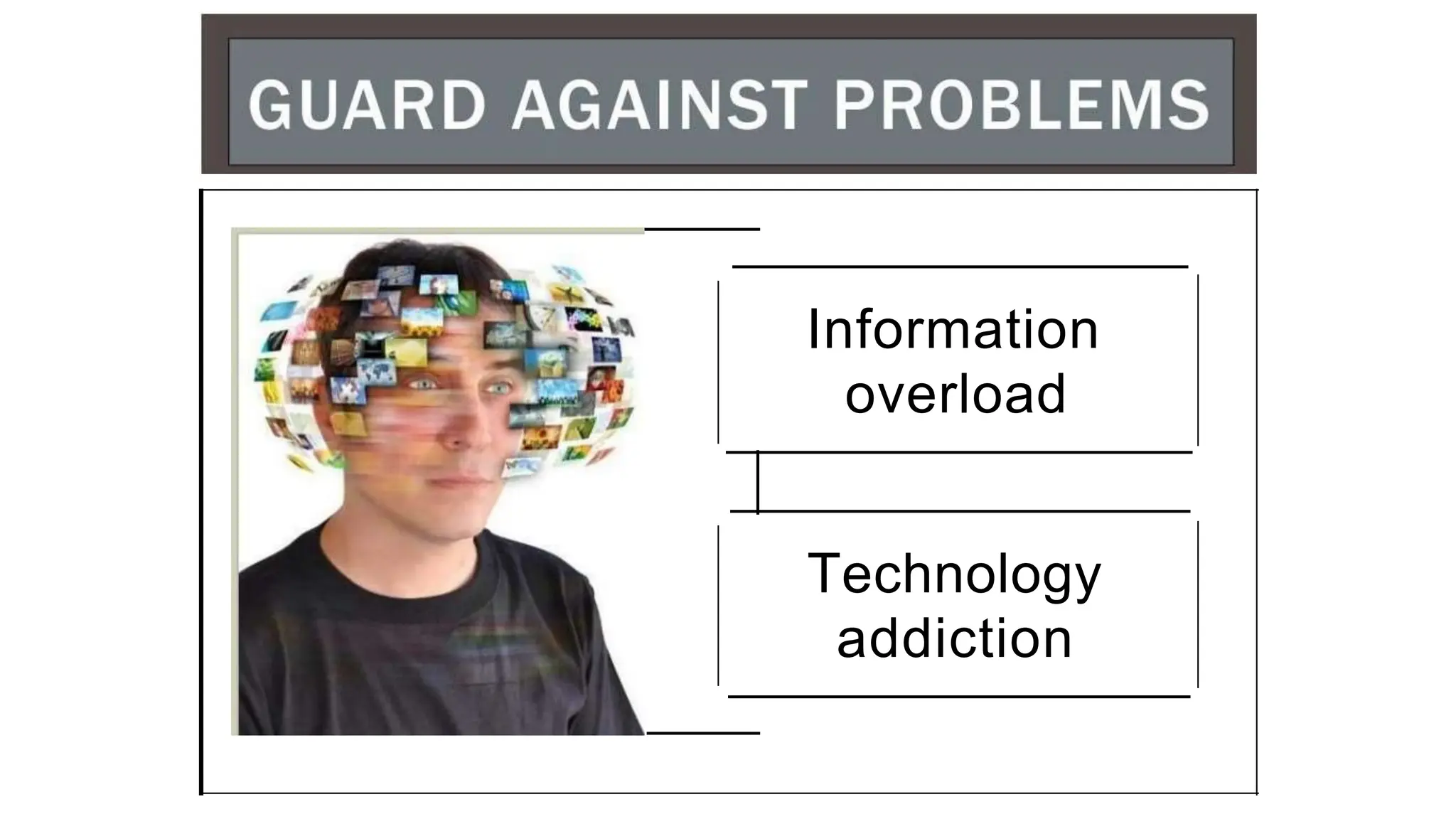 Information
overload
Technology
addiction
 