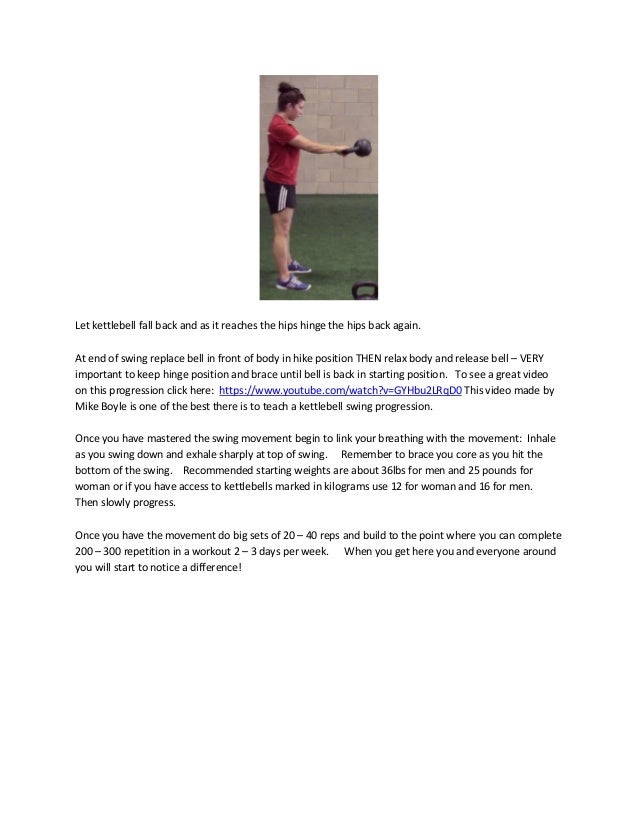 Mastering The Kettlebell Swing