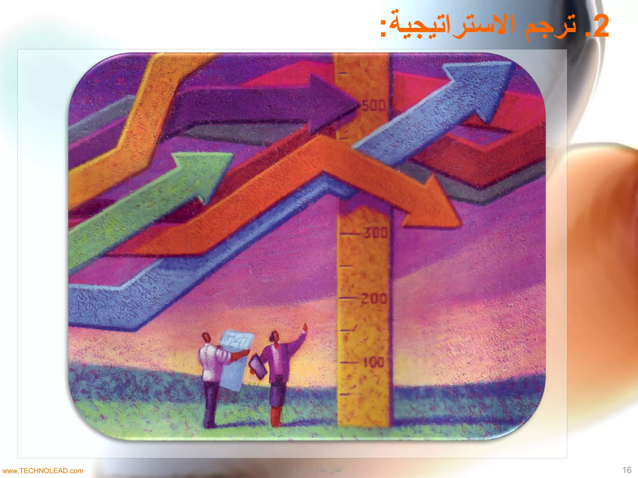 2:‫الستراتيجية‬ ‫ترجم‬ .
16‫الدارة‬ ‫نظام‬ ‫إتقان‬www.TECHNOLEAD.com
 
