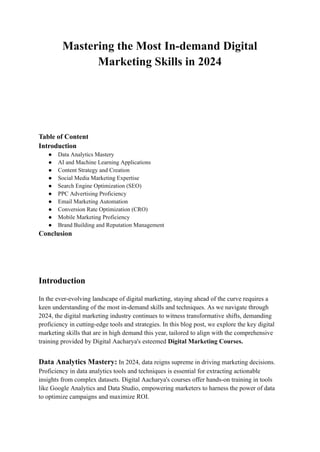 Mastering the Most In-demand Digital Marketing Skills in 2024.pdf