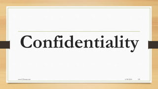 Confidentiality
6/28/2018www.LTSemaj.com 129
 
