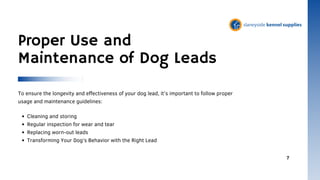Mastering the Walk How the Right Dog Lead Can Transform Your Pet's Behavior! - Slaneyside Kennels.pdf