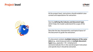 Mastering UiPath IXP – From Fundamentals to DU Framework Integration ...