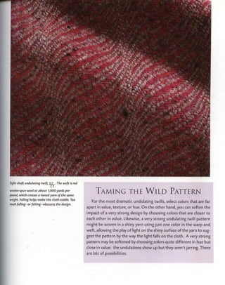 Mastering weave structures