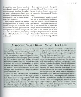 Mastering weave structures