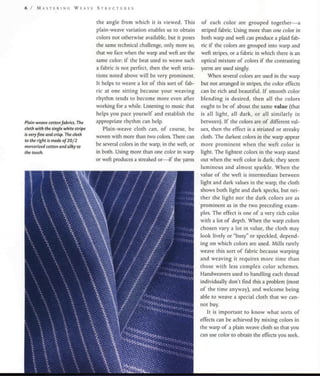 Mastering weave structures