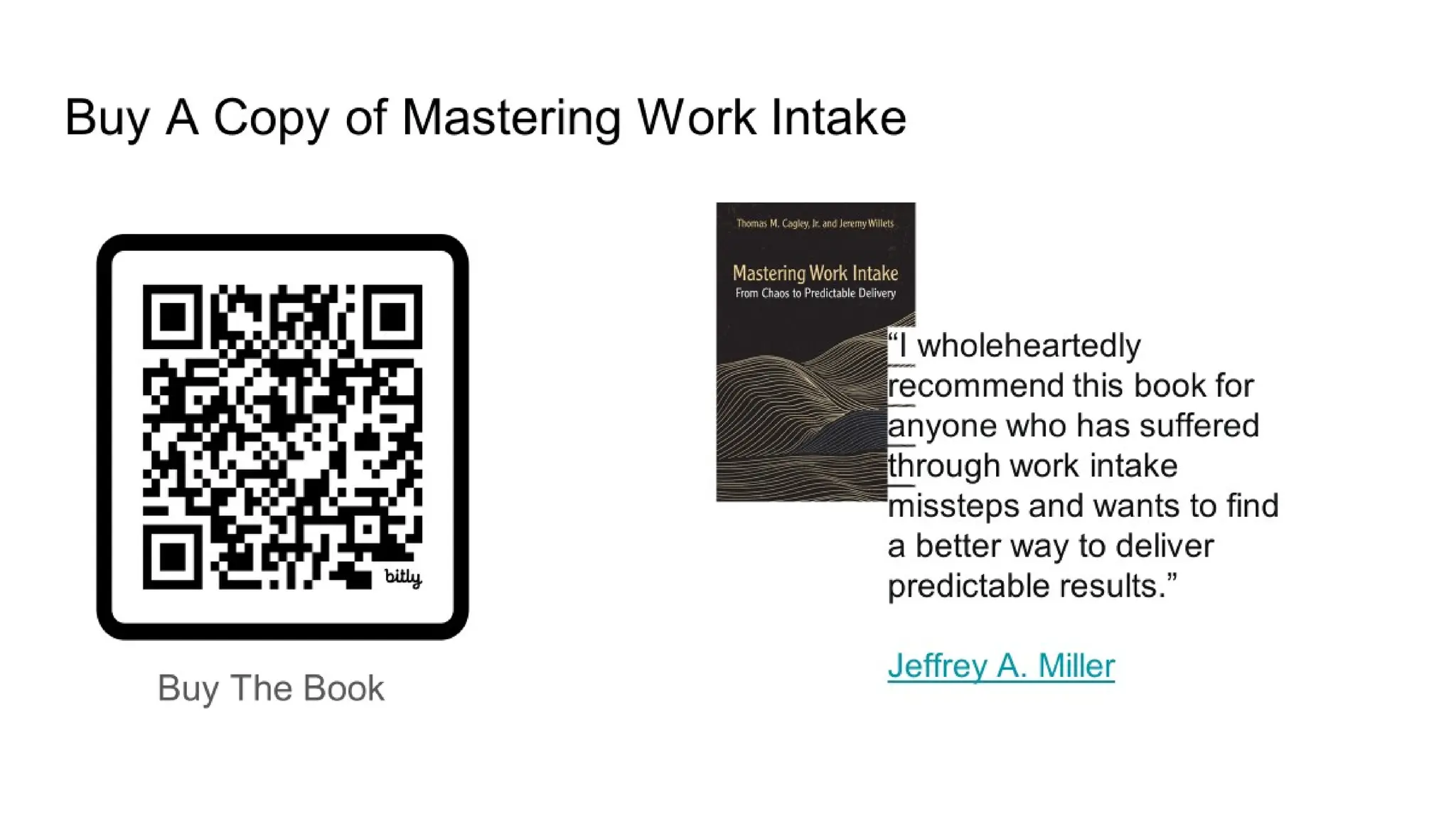 Call to Action
Buy The Book
Maven.com Workshop Mailing List
 