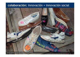 colaboración: innovación = innovación social




CC BY-NC Nigel Parry: http://www.flickr.com/photos/nycmonkey/3373703647/
 