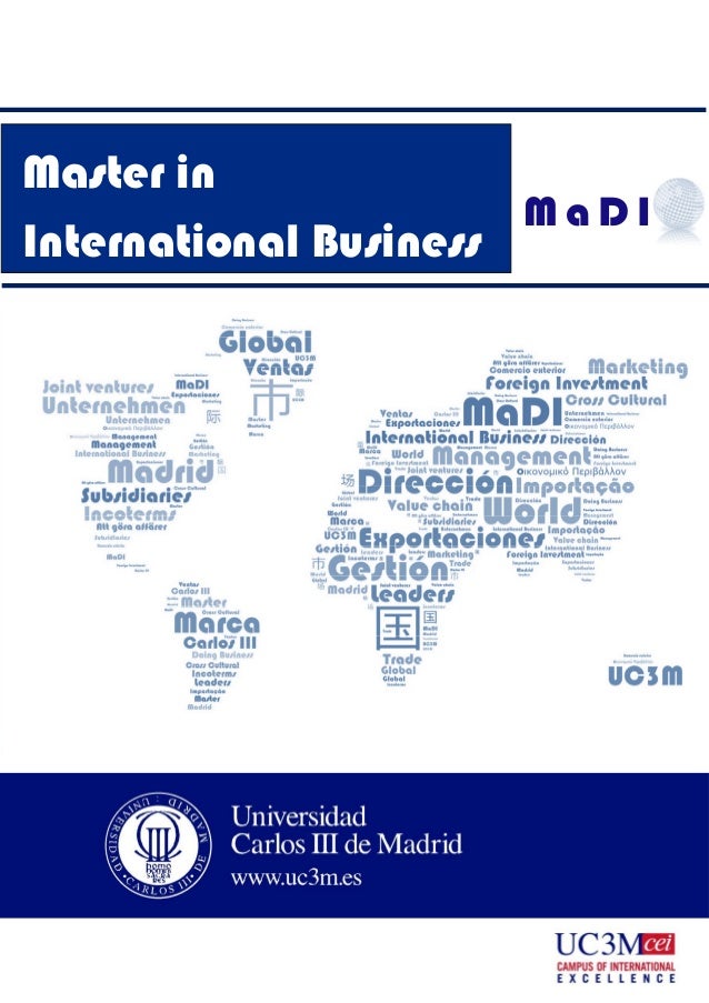 International Business Degree >> Master S Degree In International Business Carlos Iii International Business Degree >> Master S Degree In International Business Carlos Iii