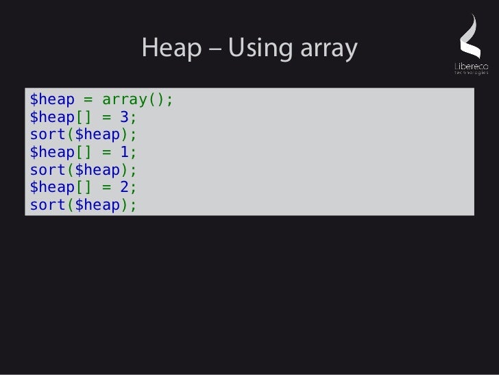 Masterizing php data structure 102