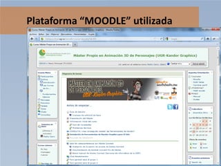 Plataforma “MOODLE” utilizada

 