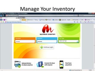 Manage Your Inventory 