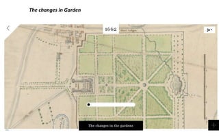 The changes in Garden
 