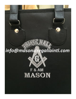 Master Mason Apron Case