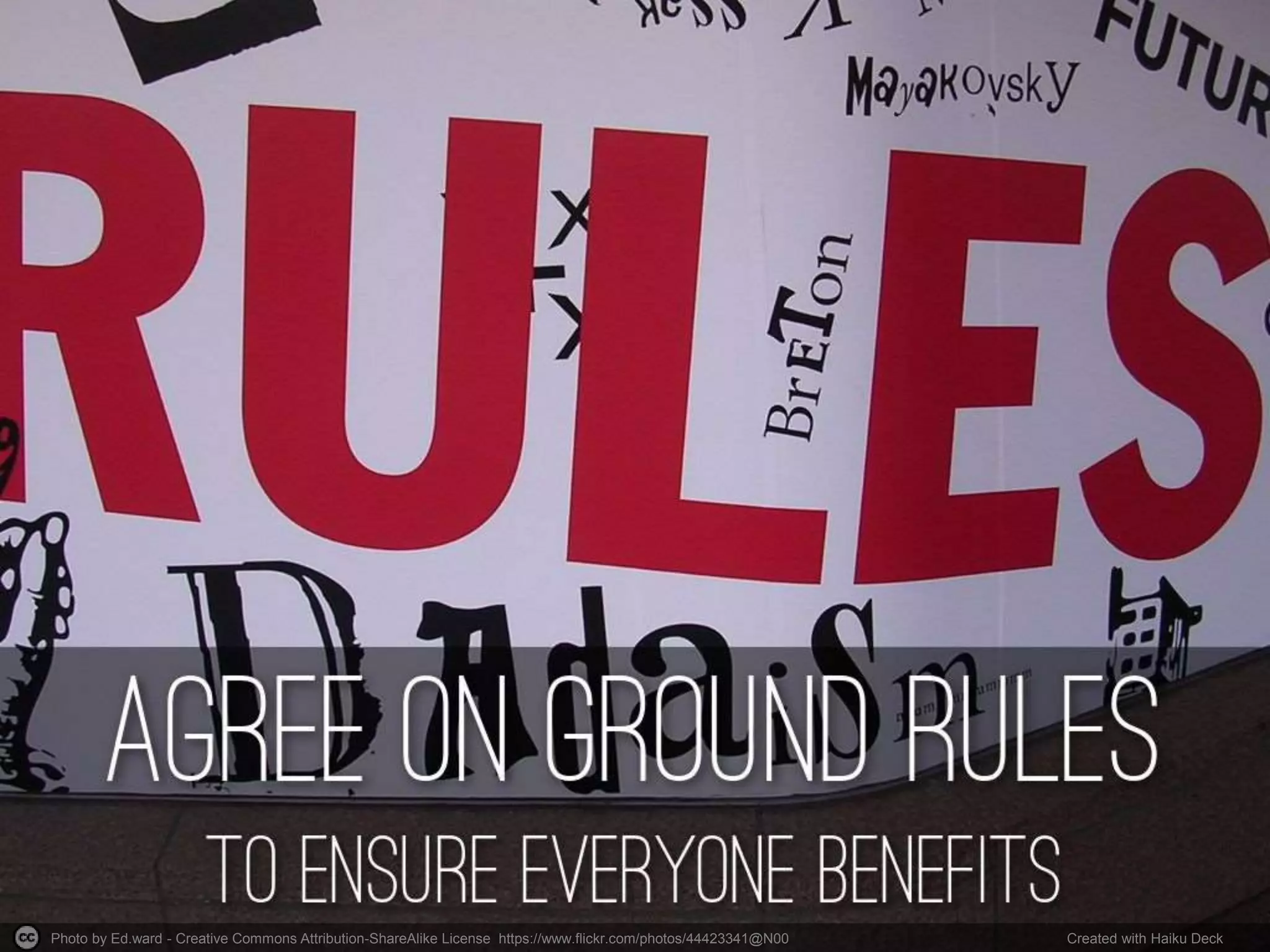 Photo by Ed.ward - Creative Commons Attribution-ShareAlike License https://www.flickr.com/photos/44423341@N00 Created with Haiku Deck
 