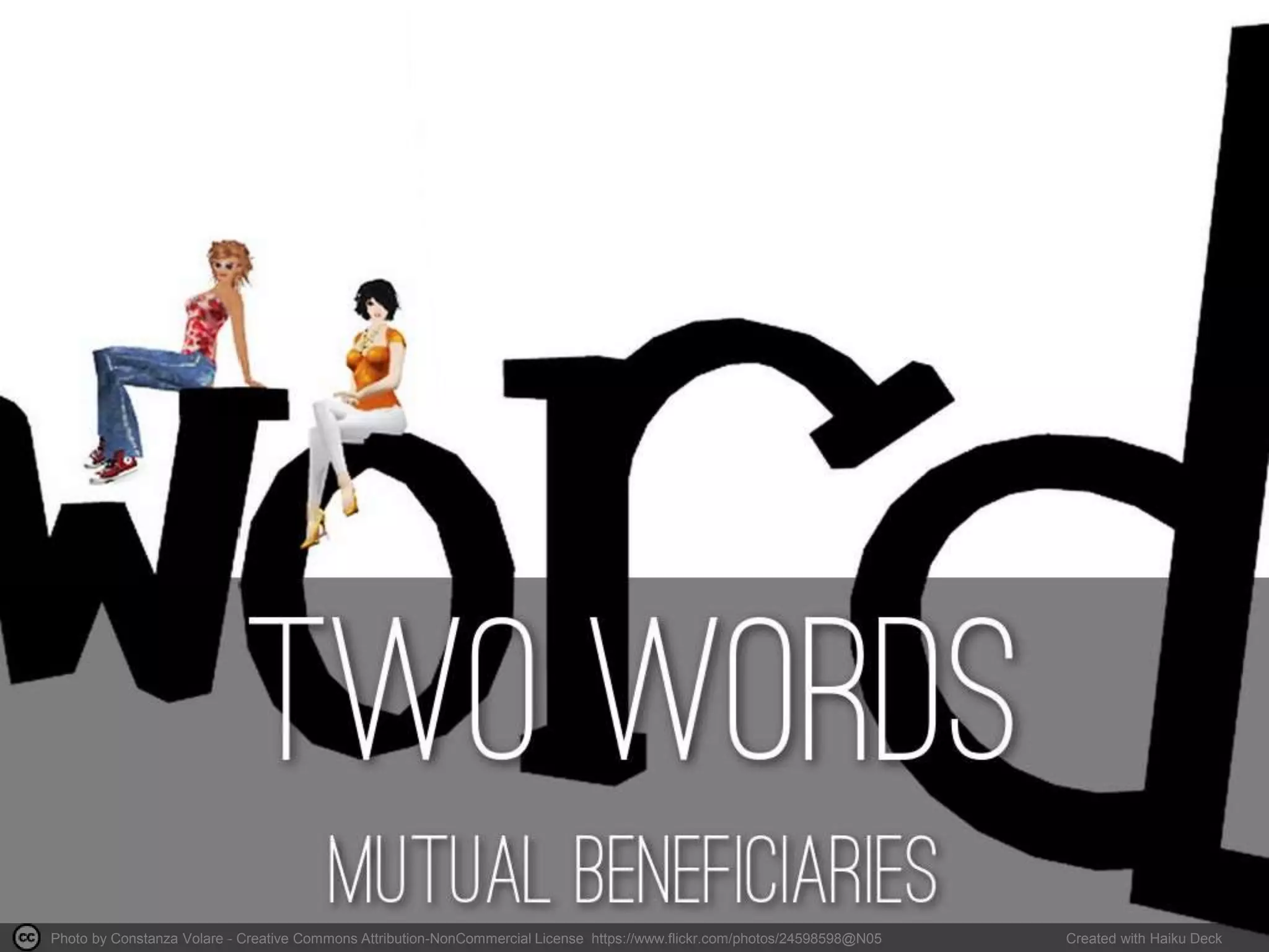 Photo by Constanza Volare - Creative Commons Attribution-NonCommercial License https://www.flickr.com/photos/24598598@N05 Created with Haiku Deck
 