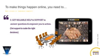 ©FraserJHay,2020
Want access to legendary support?
3: GET RELIABLE HELP & SUPPORT to
answer questions & empower you to action.
(Getsupporttomaketheright
decisions)
To make things happen online, you need to…
 