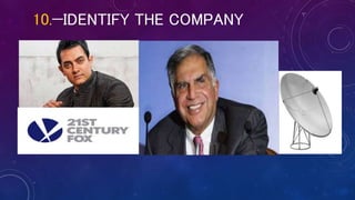 10.—IDENTIFY THE COMPANY
 