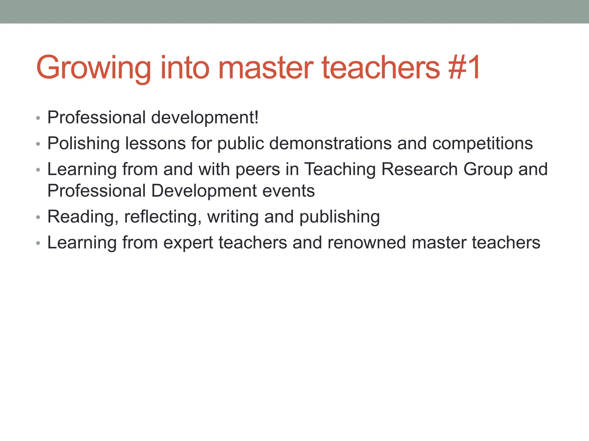 Master Mathematics Teachers in Chinese primary schools | PPT