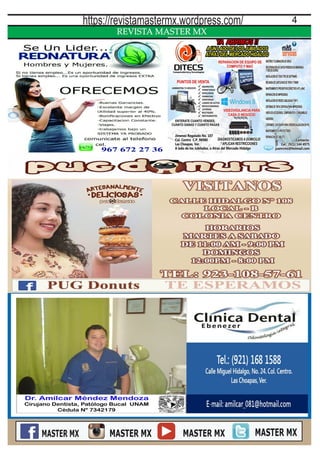 REVISTA MASTER MX
4https://revistamastermx.wordpress.com/
 