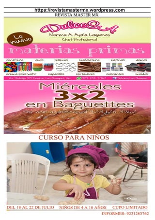 https://revistamastermx.wordpress.com
REVISTA MASTER MX
 