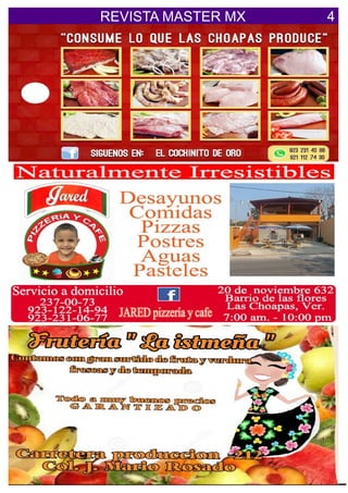 .
4REVISTA MASTER MX
 