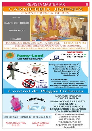 8REVISTA MASTER MX
 