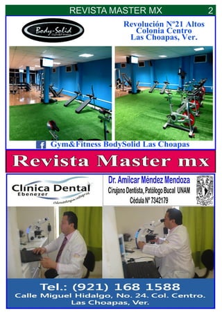 2REVISTA MASTER MX
 