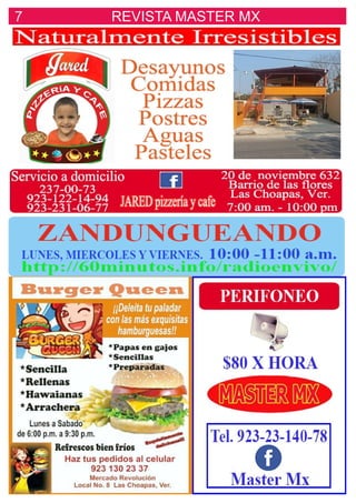 REVISTA MASTER MX7
 