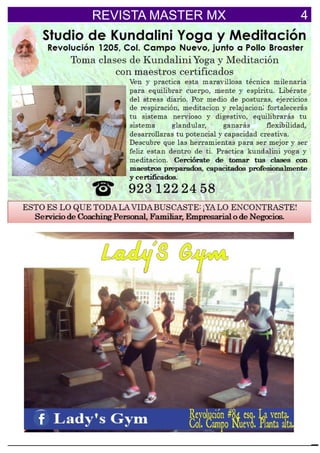 .
4REVISTA MASTER MX
 