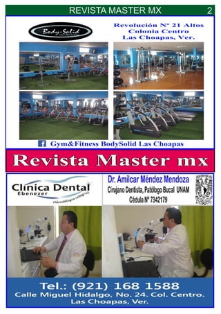 2REVISTA MASTER MX
 