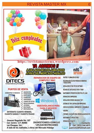 REVISTA MASTER MX 6
 