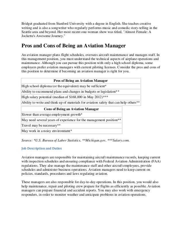 master of business administration in aviation management - Job Description Of Business Administration master of business administration in aviation management - Job Description Of Business Administration
