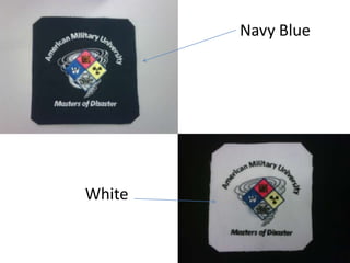 Navy Blue White 