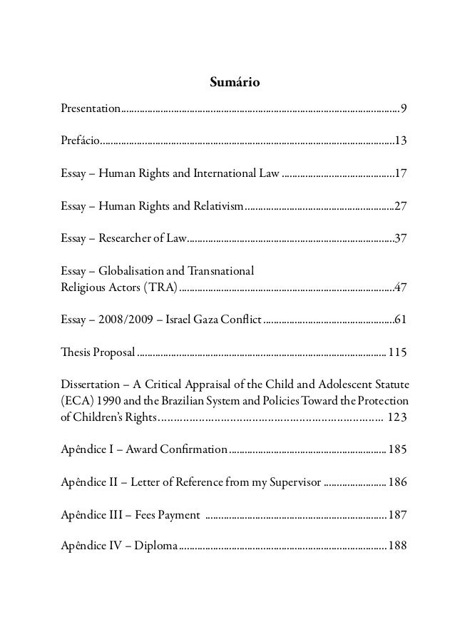 essay about human rights