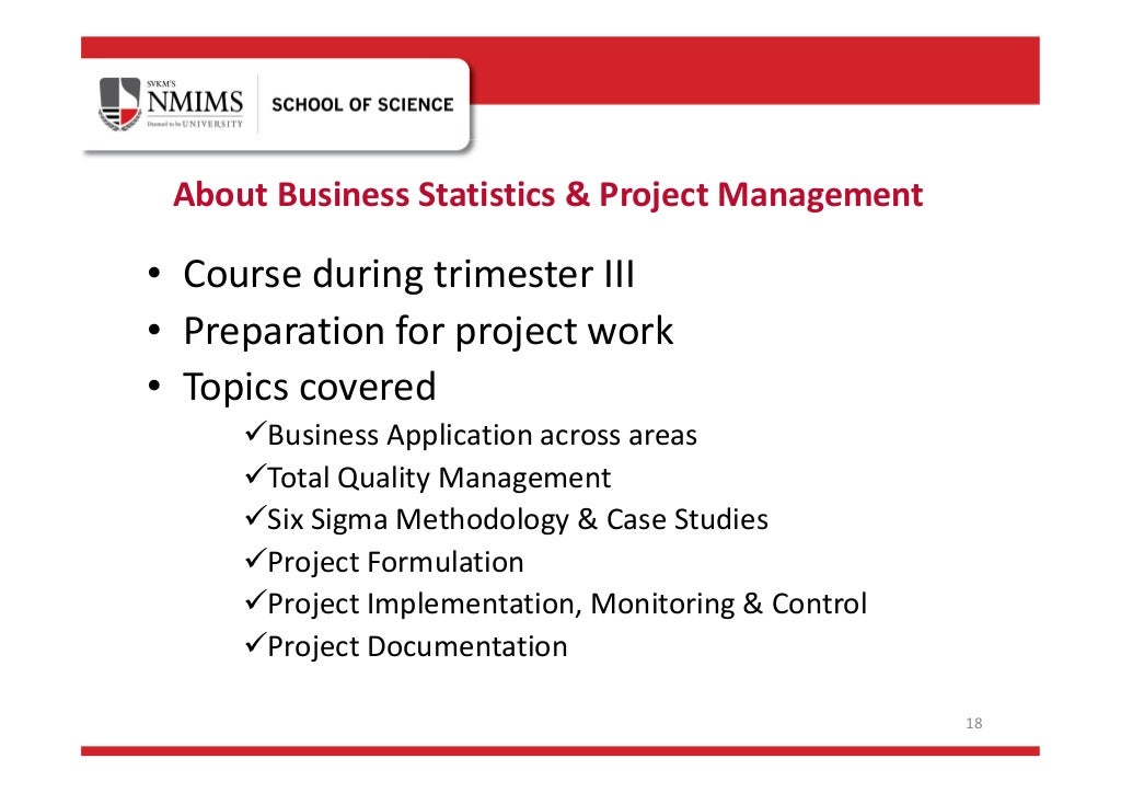 Master of Science in Statistics