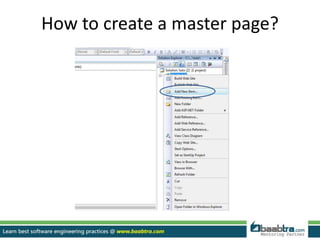 Master page in asp.net